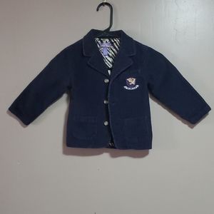Winnie the pooh Corduroy jacket Sz 3t